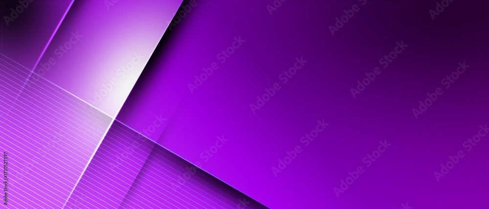 Canvas Prints dark purple abstract background with modern light effects and realistic shadows