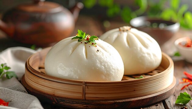 Steamed Bun Indonesian Bapao &ndash; Soft and Fluffy Delight