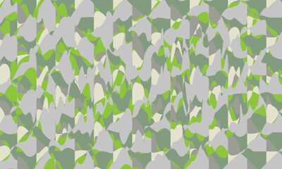 A seamless green leaf pattern provides a natural textile texture perfect for floral camouflage backdrop design