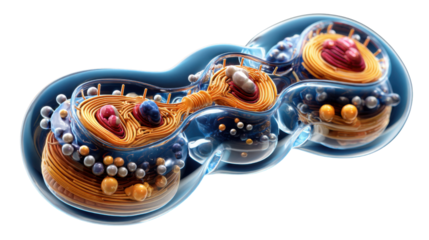 3d rendered illustration of a dna strand