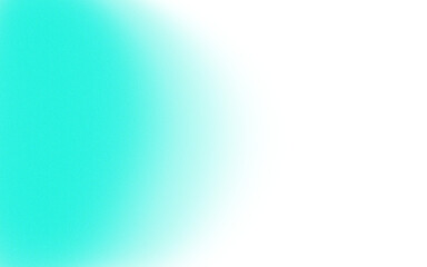 A gradient of bright teal fades into deep black, with a subtle pixelated texture visible throughout the image.