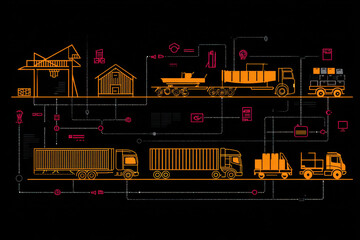 Supply chain looks connected and efficient
