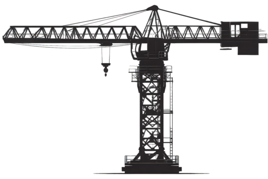 Industrial Crane Silhouette