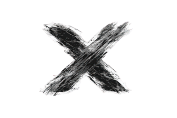 Grunge X Symbol