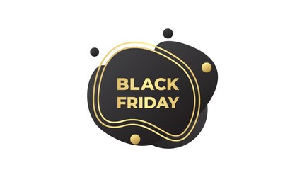 Holiday Black Friday animated banner - Powered by Adobe