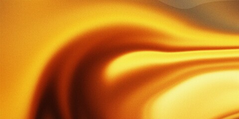 Warm Golden Orange Abstract Swirls With Soft Light And Shadow background