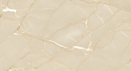 Luxury Beige Marble Texture with Golden Veins Background