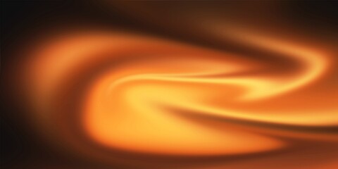 Warm Orange and Brown Abstract Swirls with Soft Focus fluid