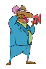 Illustration of a mouse wearing a blue coat

Size: 7500 px x 5100
DPI: 300