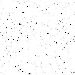 Hand-Drawn Vector Ink Dot Texture Background. Soft Grunge Dotted Pattern with Irregular Organic Shape.