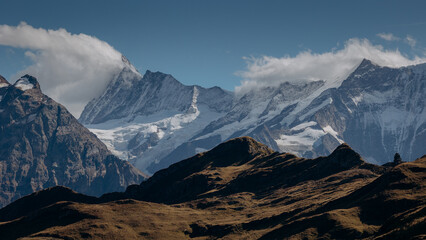 mountain landscape in the himalayas