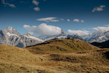 mountain landscape in the alps