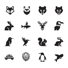 Toucan tropical bird icon