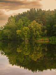lake in the park © Krzysiek