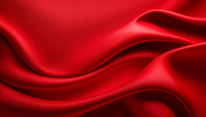 red satin background