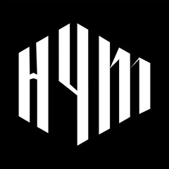 HYM letter design. HYM letter technology logo design. HYM Monogram logo design for an entrepreneur and business.