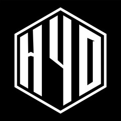 HYO letter design. HYO letter technology logo design. HYO Monogram logo design for an entrepreneur and business.