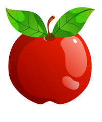 Apple Fruit Illustration 