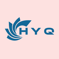 HYQ letter design. HYQ letter technology logo design. HYQ Monogram logo design for an entrepreneur and business.
