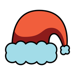 Santa Claus Hat Flat Icon