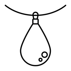 Colorful Christmas Lights Flat Vector