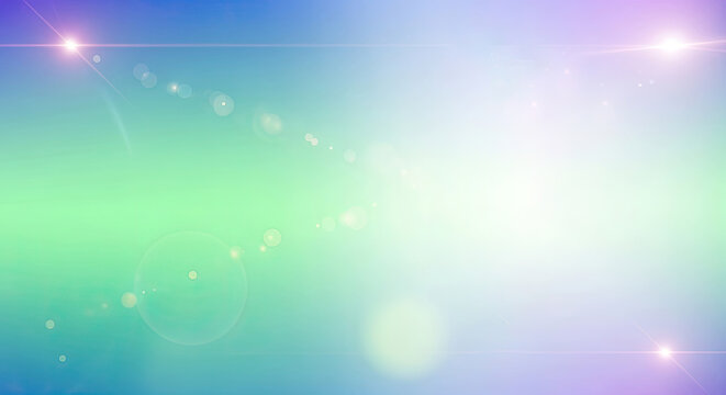 A serene, ethereal sky with a soft gradient of pastel colors, featuring a single star and a few scattered light spots.