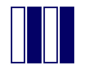 Rectangle Geometric Outline And Shape Collection Blue Abstract Element Vector Graphic Design Illustration