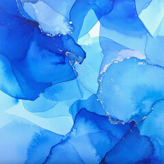 Abstract blue background. Minimalist backdrop. Template design 