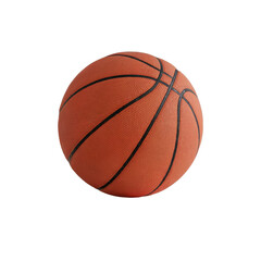 Fototapeta premium basketball ball isolated on white