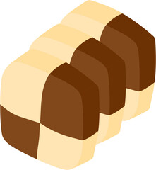 vector illustration of a bread