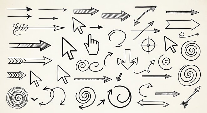 Collection of Arrows and Cursors.