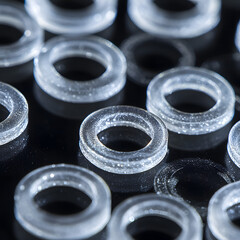 Professional Photography of Hydraulic Seals