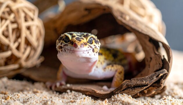 Close-up of a leopard gecko (1)