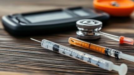 diabetes, healthy, pills, daily insulin for diabetics and a device for measuring it, health, proper lifestyle, diet, sugar, high sugar, glucometer, sick, hospital