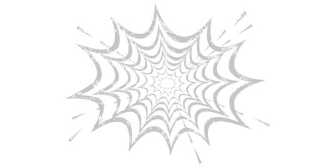 Obraz premium Vector illustration of multiple spider webs on a dark background. spooky themes, gothic decorations, party posters. spider web silhouette isolated On Transparent Background. Spooky spiderweb close up.