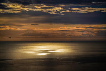 Obraz premium sunset over the sea