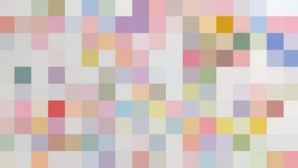 Vector seamless abstract multicoloured background in pixel minimal style