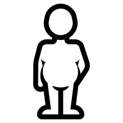 obesity icon