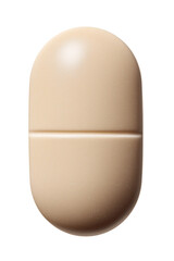 blank pill isolated on white background, mock up template drug pills, pharmacy theme