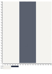 Open spiral notebook with blank pages and empty frame border on white