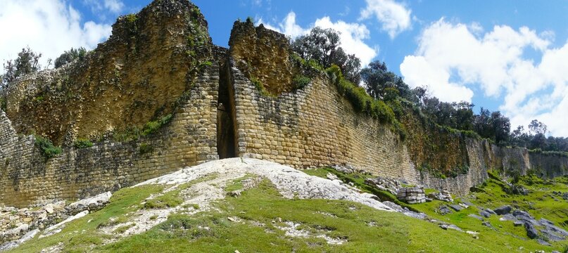 Ruins of Kuelap, the fortress of the Chachapoyas, Amazonas Department, Peru