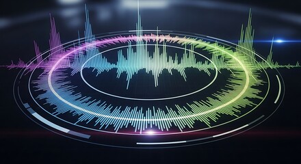 Colorful Audio Visualizer.