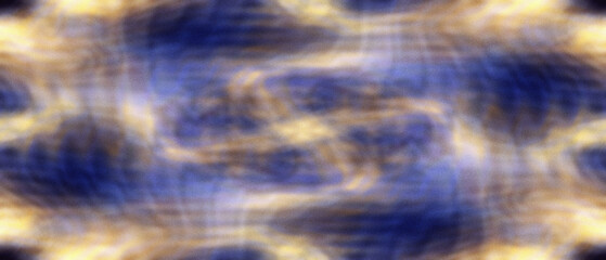 Abstract Swirling Blue and Yellow Energy Flow background
