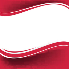abstract red background with waves