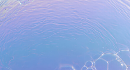 Iridescent Soap Bubbles Macro Photography With Subtle Waves Of Color And Light Patterns