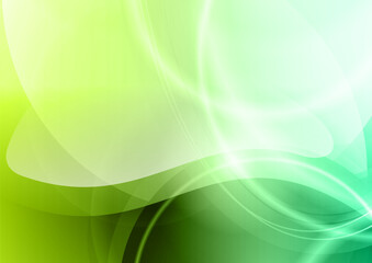 abstract green wave background, Abstract Green Background Wallpaper Vector Graphic