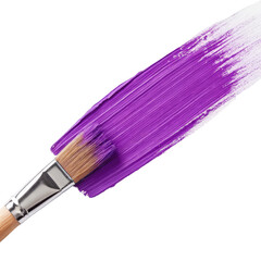 Fototapeta premium Purple paint smeared brush stroke png paint smear png brush stroke png purple paint png paint splash png abstract brush png transparent background image