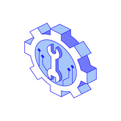 Smart factory isometry