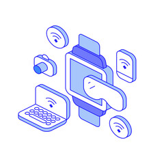 Smart factory isometry