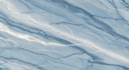 Fototapeta premium Blue Onyx Marble Texture Background, Polished Stone Surface